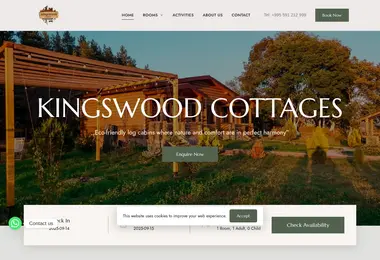 kingswood.ge-ის ეკრანის სურათი