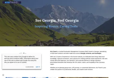 Скриншот kisitravel.ge