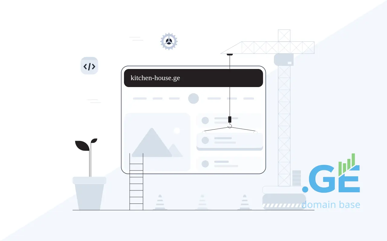 Screenshot of the site kitchen-house.ge