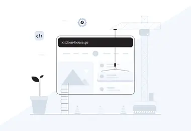 Screenshot of kitchen-house.ge