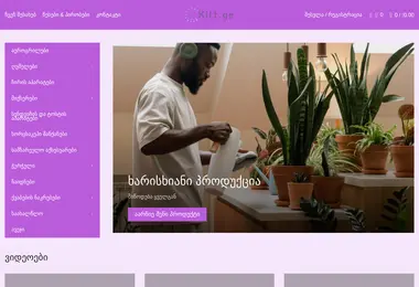 Screenshot of kitt.ge