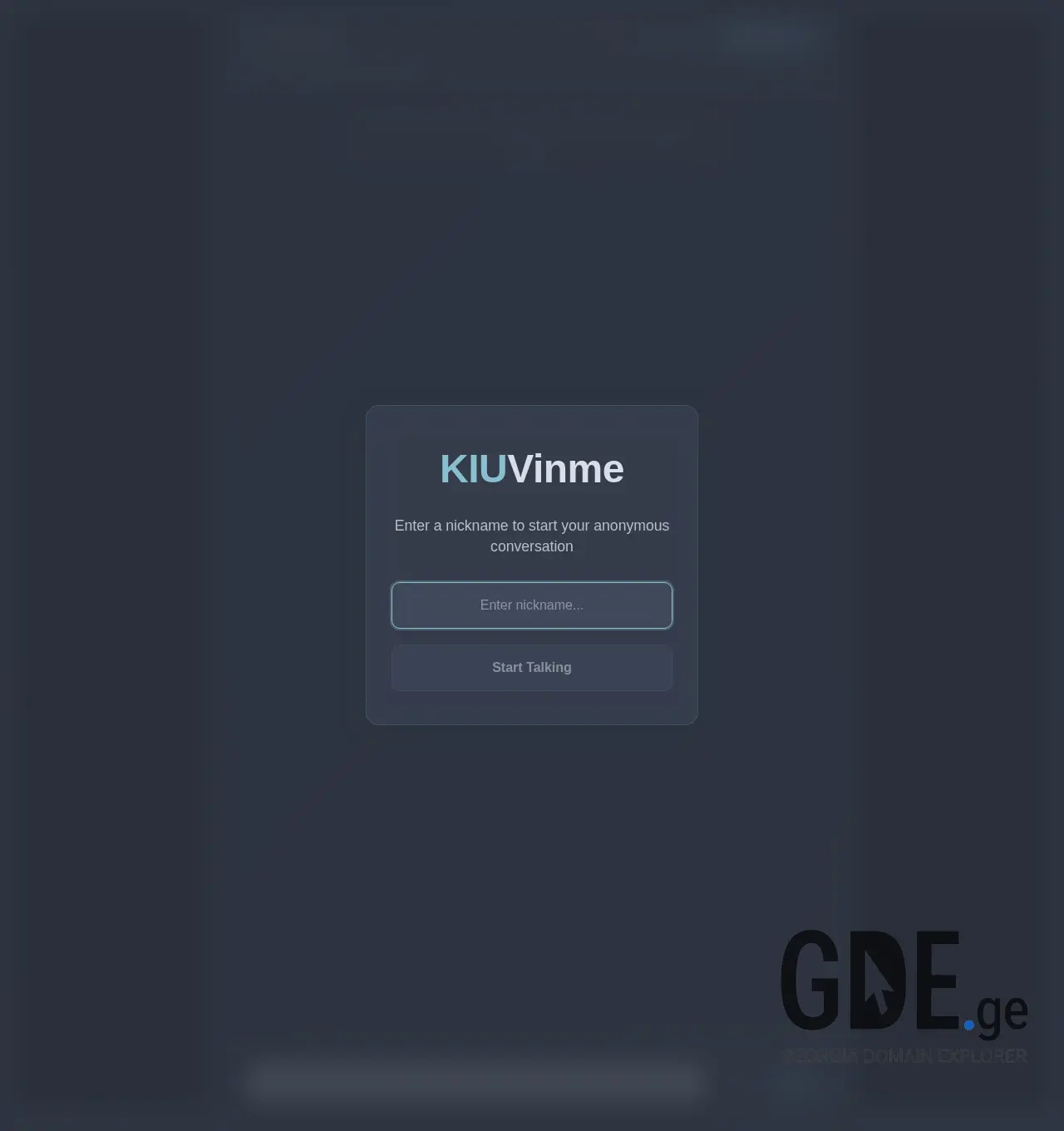 Screenshot of the site kiuvinme.ge at 2025-12-06