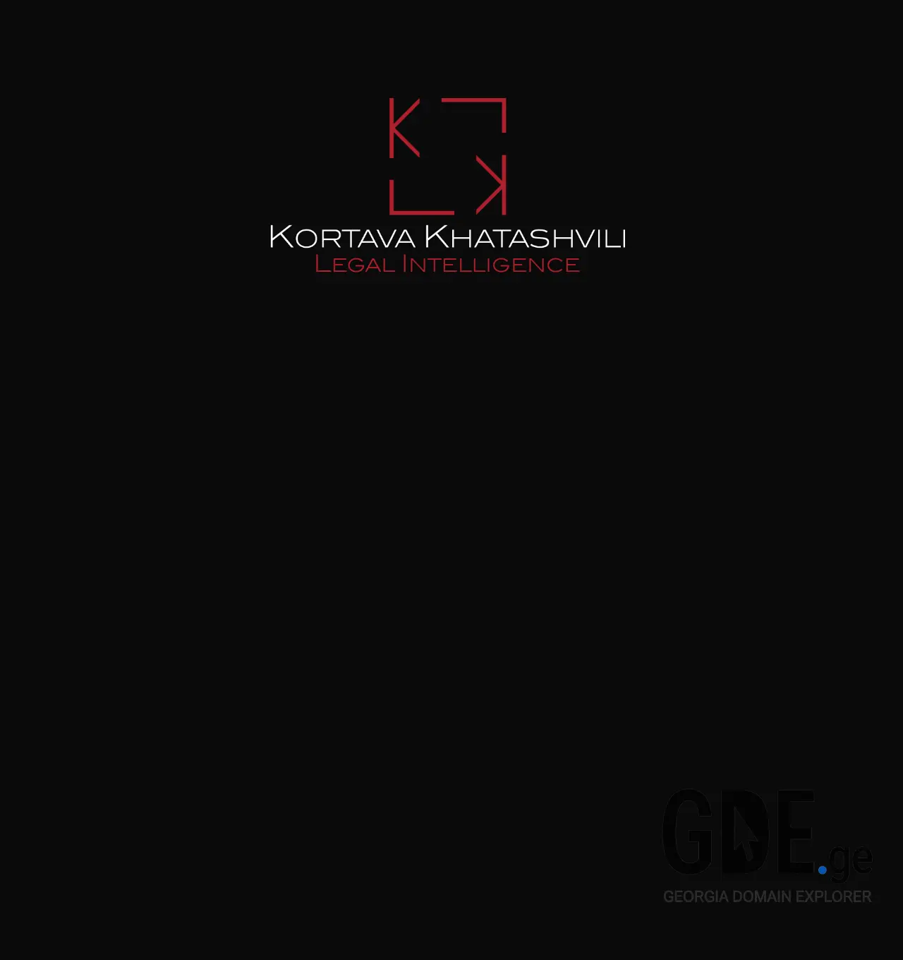 Screenshot of the site kk.ge at 2025-11-30