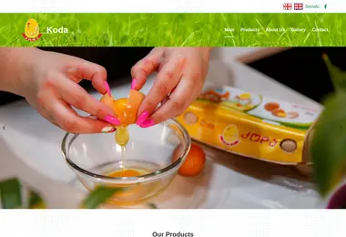 Screenshot of koda.ge