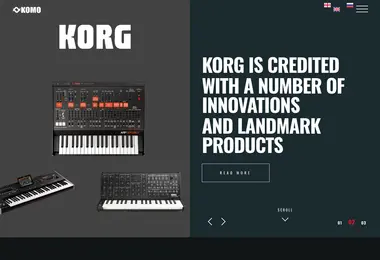 Screenshot of komo.ge