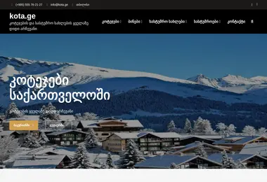 Screenshot of kota.ge