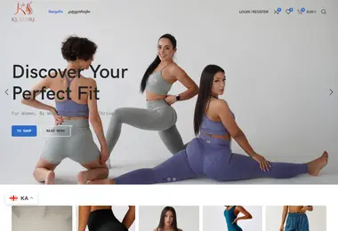 Screenshot of ksstore.ge
