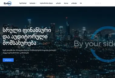 Скриншот kudos.ge