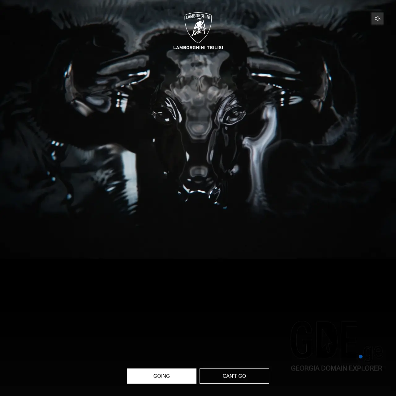 Screenshot of the site lamborghinitbilisi.ge at 2025-12-09