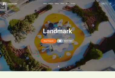 Screenshot of landmarkgroup.ge