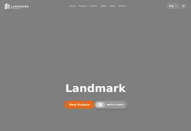 Screenshot of landmarkgroup.ge