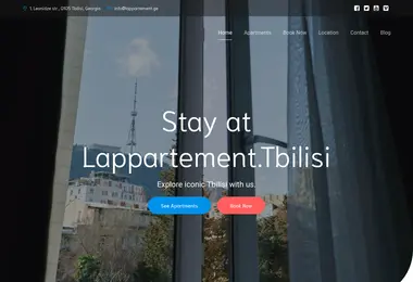 Screenshot of lappartement.ge