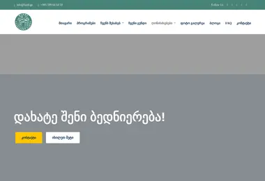 Screenshot of lardi.ge