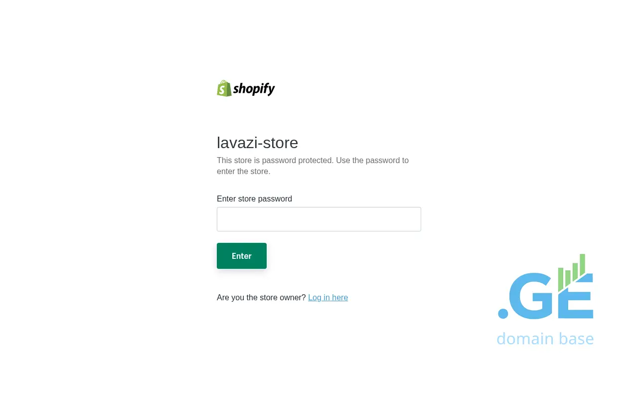Screenshot of the site lavazi.ge