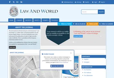 Скриншот lawandworld.ge