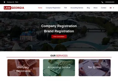 Screenshot of lawgeorgia.ge