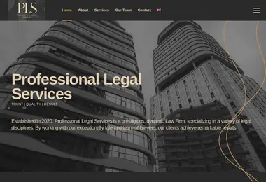 Screenshot of lawpls.ge