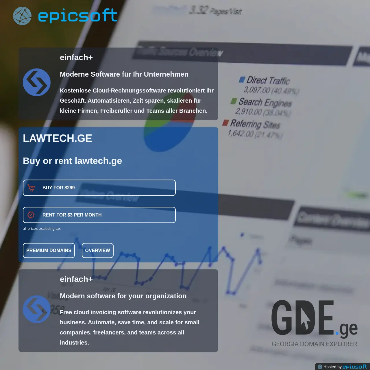 Screenshot of the site lawtech.ge at 2025-12-09