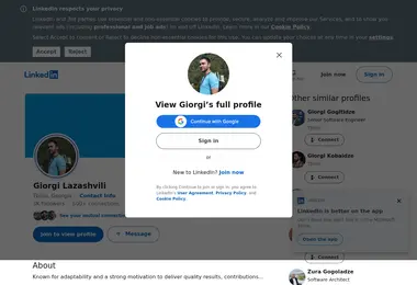 Screenshot of lazashvili.ge