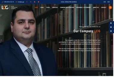 Screenshot of lcg.ge