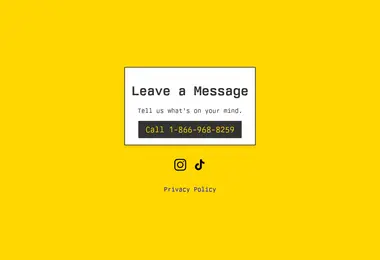 Скриншот leaveamessa.ge