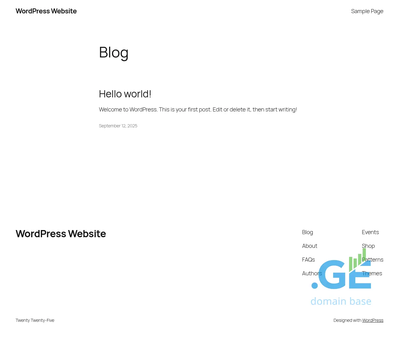 Screenshot of the site leavitt.ge