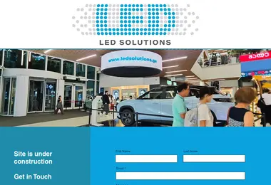 Screenshot of ledsolutions.ge