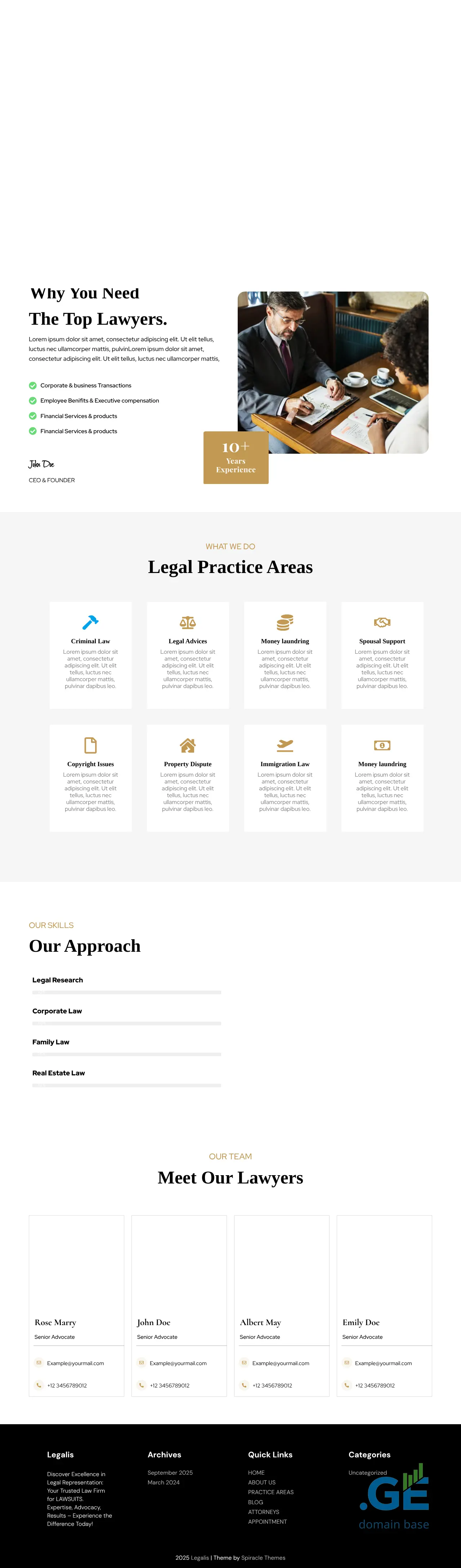 Screenshot of the site legalis.ge