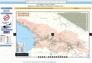 Screenshot of legi.com.ge