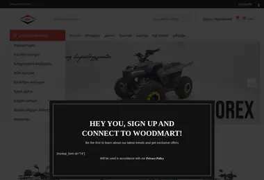 Скриншот leki.ge