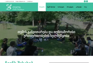 leli.ge-ის ეკრანის სურათი