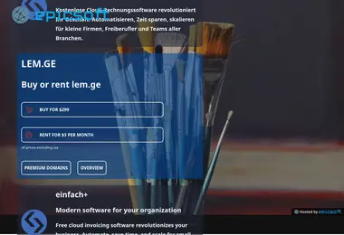 Screenshot of lem.ge