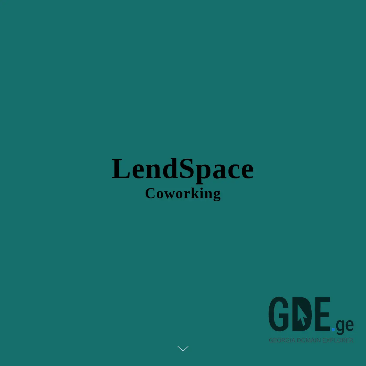Screenshot of the site lendspace.ge at 2025-12-09
