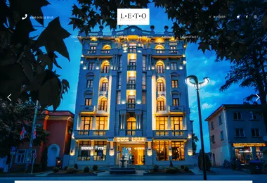 Скриншот letohotel.ge