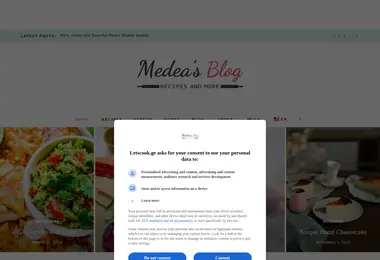 Скриншот letscook.ge