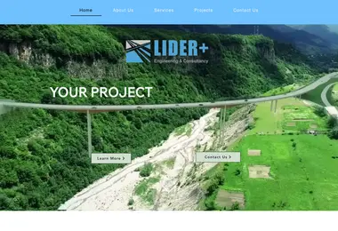 Screenshot of liderplus.ge