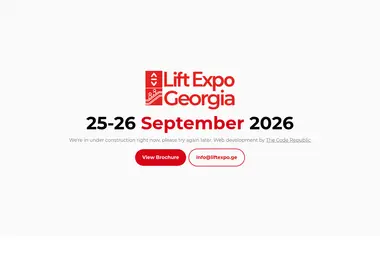 Screenshot of liftexpo.ge