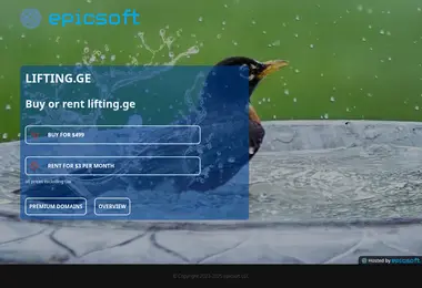 Screenshot of lifting.ge