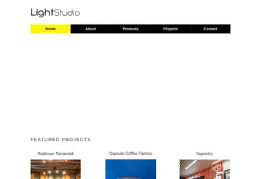 lightstudio.ge-ის ეკრანის სურათი
