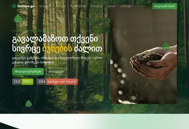 Screenshot of lisiflora.ge