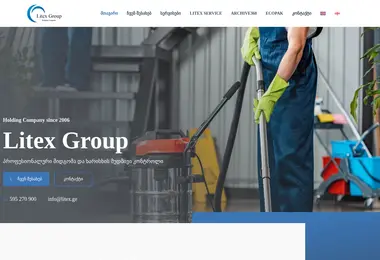 Screenshot of litex.ge