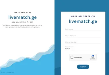 Скриншот livematch.ge