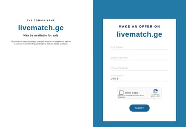 Screenshot of livematch.ge