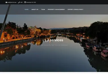 Screenshot of ljservices.ge