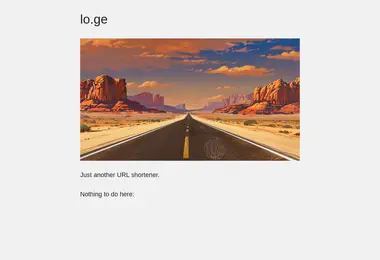 Скриншот lo.ge