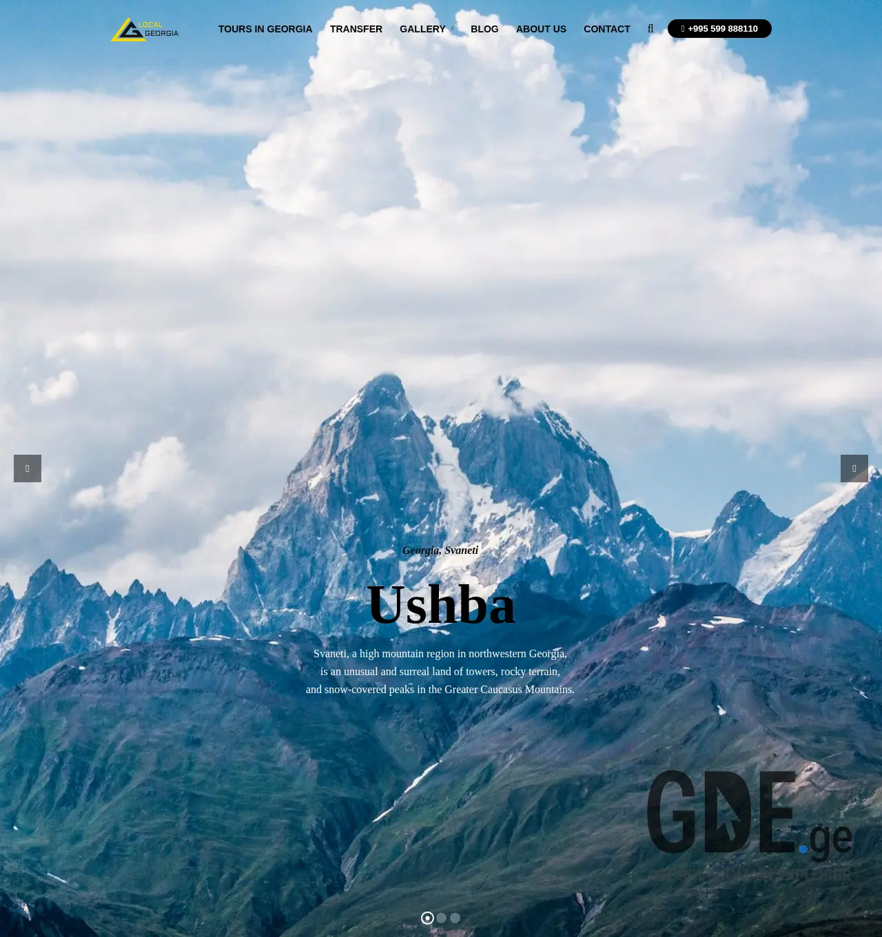 Screenshot of the site localgeorgia.ge at 2025-12-02