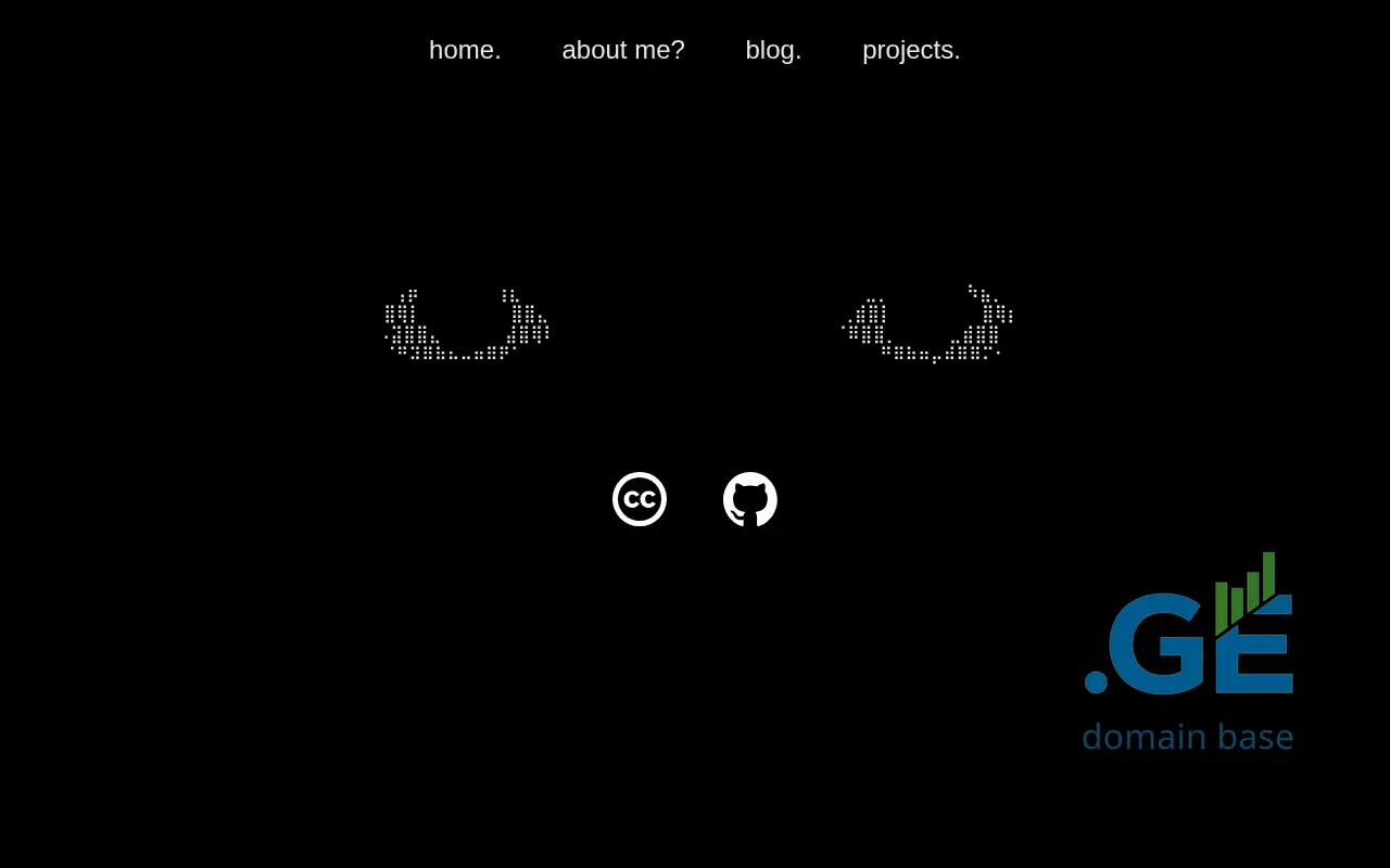 Screenshot of the site logicma.ge