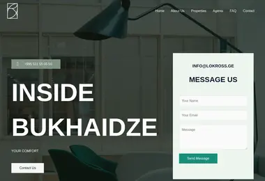 Screenshot of lokross.ge