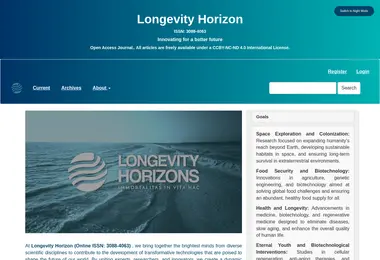 longevity.ge-ის ეკრანის სურათი