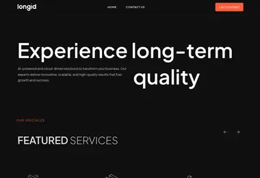 Screenshot of longid.ge